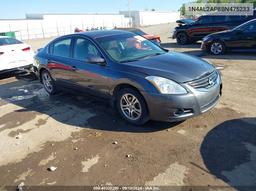 2011 Nissan Altima 2.5 S VIN: 1N4AL2AP8BN475233 Lot: 40517619