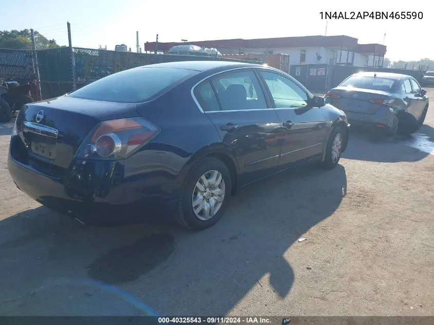 2011 Nissan Altima 2.5 S VIN: 1N4AL2AP4BN465590 Lot: 40325543