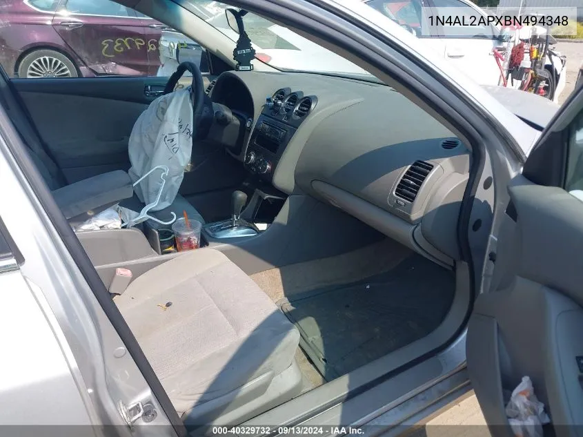 1N4AL2APXBN494348 2011 Nissan Altima 2.5