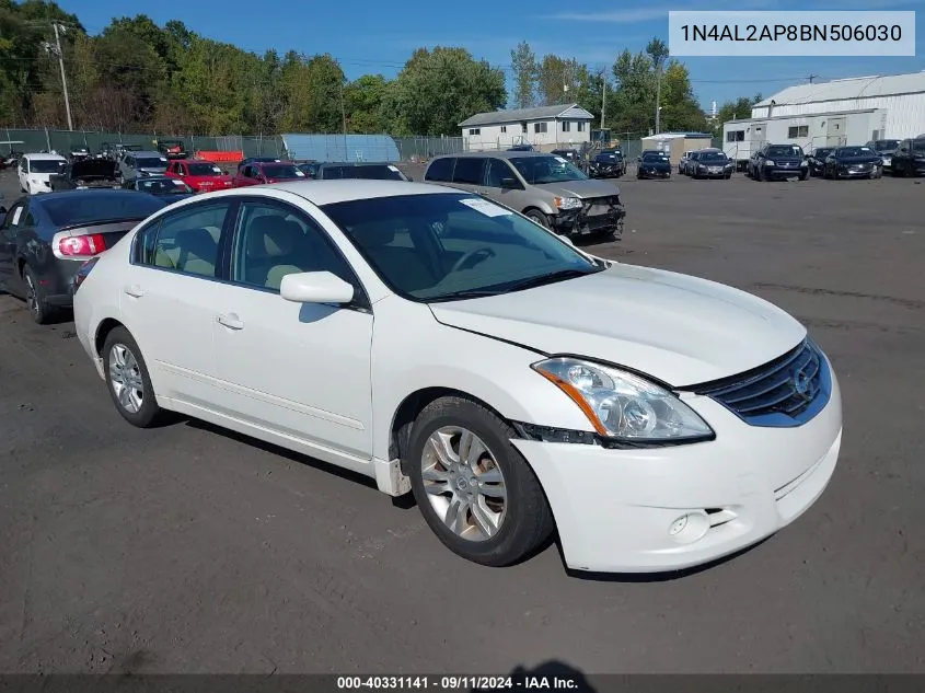 1N4AL2AP8BN506030 2011 Nissan Altima 2.5 S