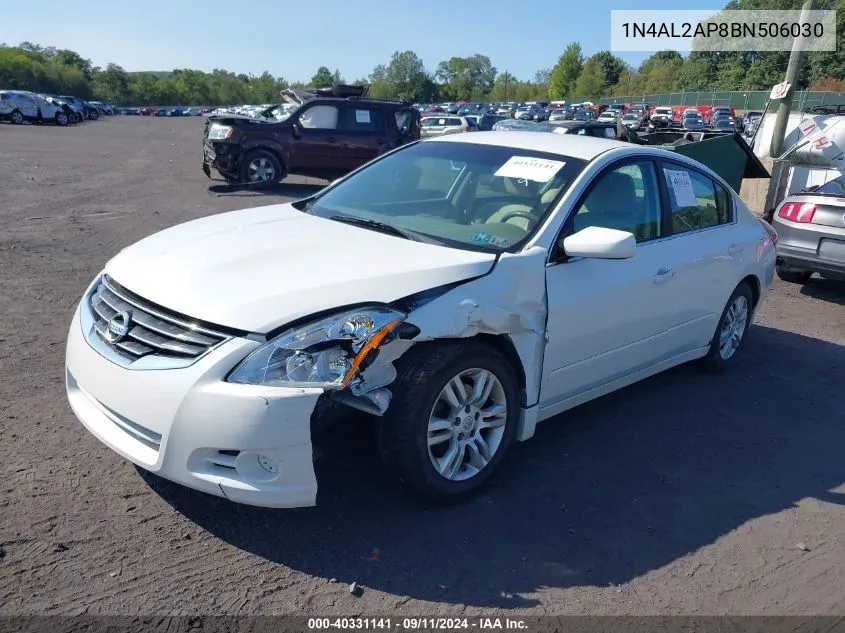 2011 Nissan Altima 2.5 S VIN: 1N4AL2AP8BN506030 Lot: 40331141