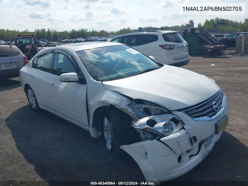 1N4AL2AP6BN502705 2011 Nissan Altima 2.5/2.5 S