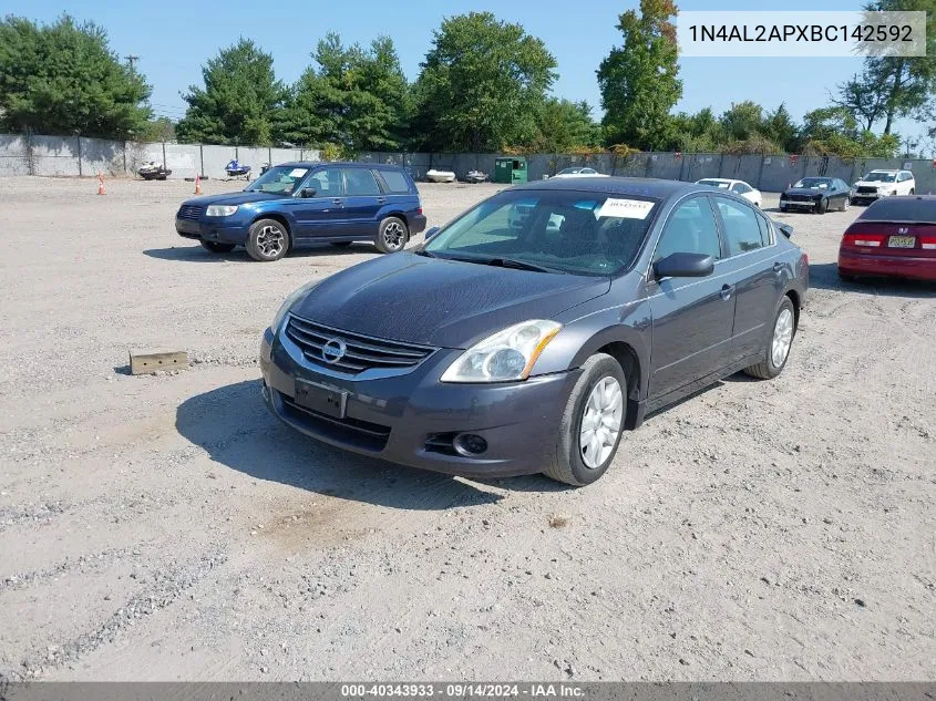 1N4AL2APXBC142592 2011 Nissan Altima 2.5 S