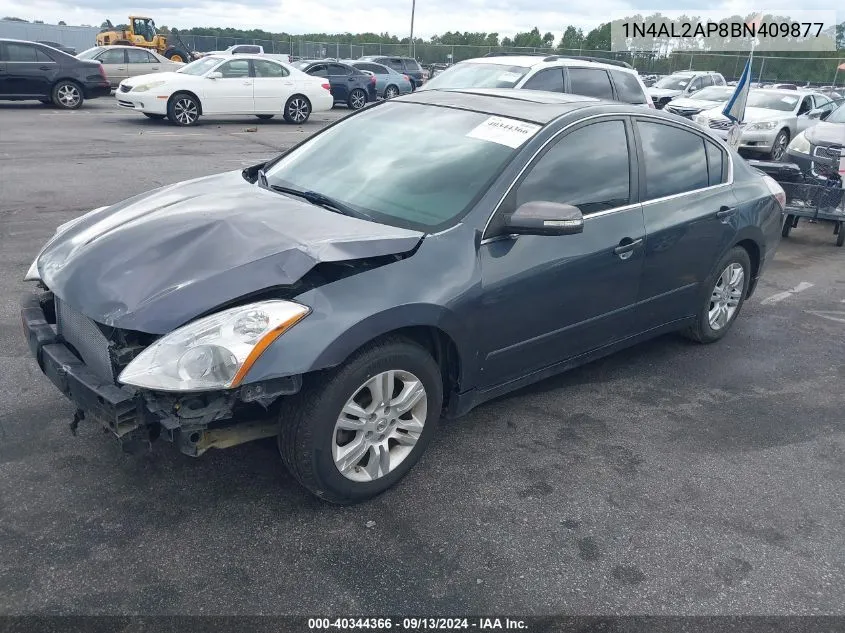 2011 Nissan Altima 2.5 S VIN: 1N4AL2AP8BN409877 Lot: 40344366