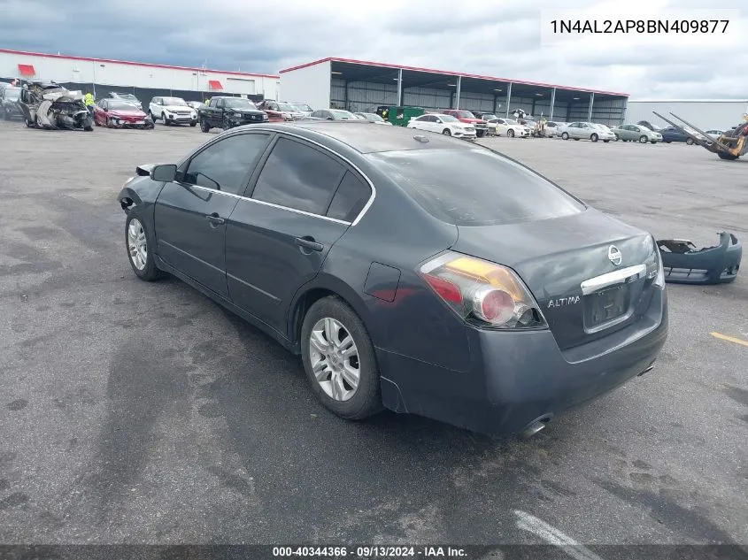 2011 Nissan Altima 2.5 S VIN: 1N4AL2AP8BN409877 Lot: 40344366