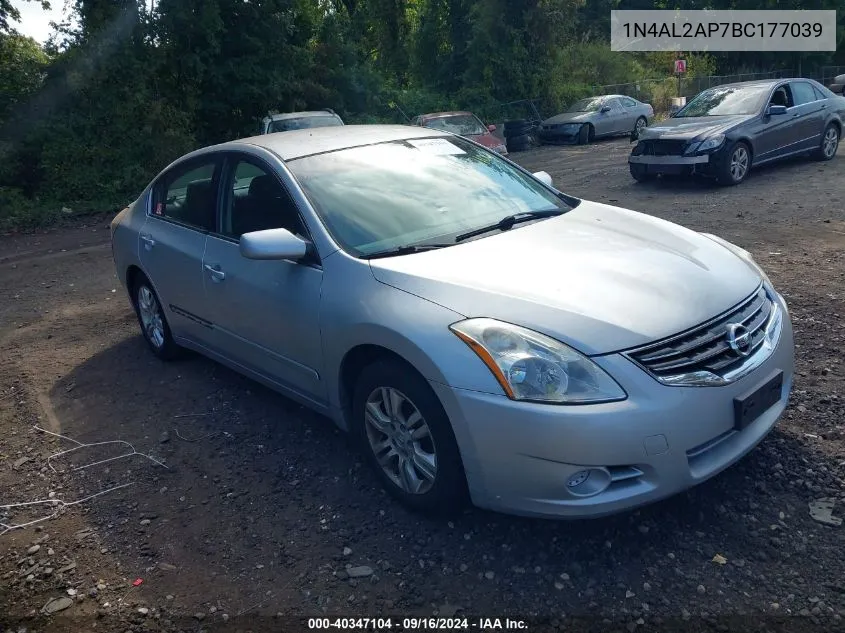 2011 Nissan Altima 2.5 S VIN: 1N4AL2AP7BC177039 Lot: 40347104