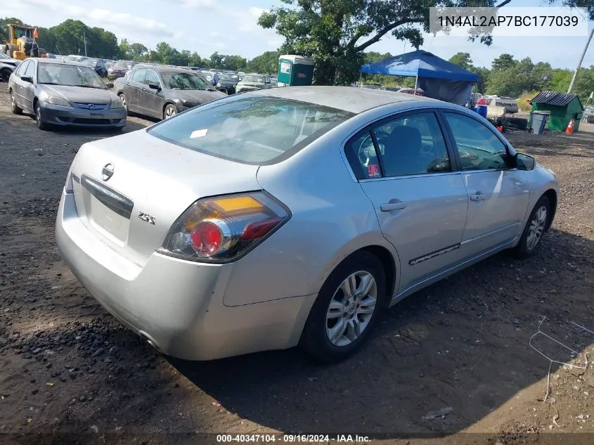 1N4AL2AP7BC177039 2011 Nissan Altima 2.5 S