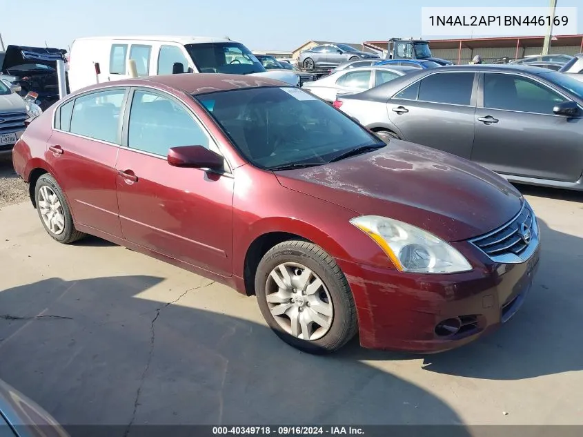 2011 Nissan Altima S VIN: 1N4AL2AP1BN446169 Lot: 40349718