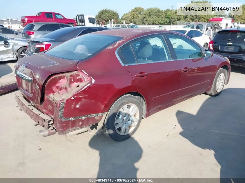 2011 Nissan Altima S VIN: 1N4AL2AP1BN446169 Lot: 40349718