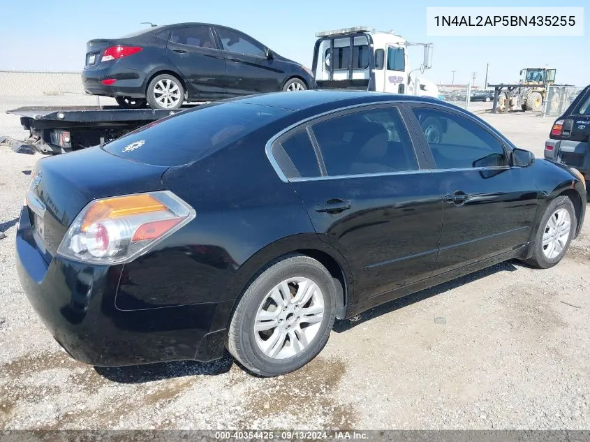 1N4AL2AP5BN435255 2011 Nissan Altima 2.5 S