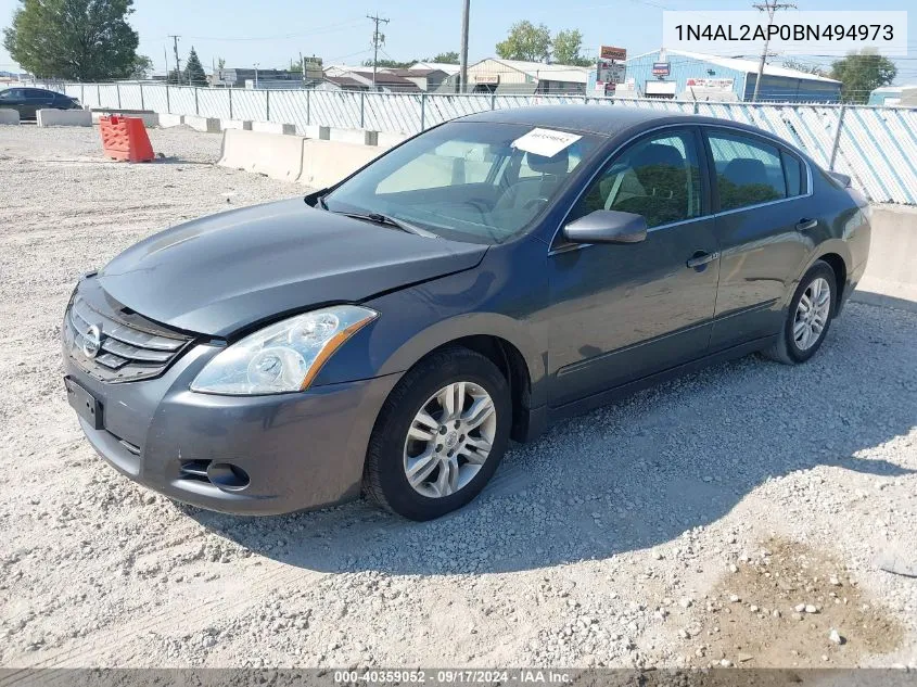 1N4AL2AP0BN494973 2011 Nissan Altima 2.5 S