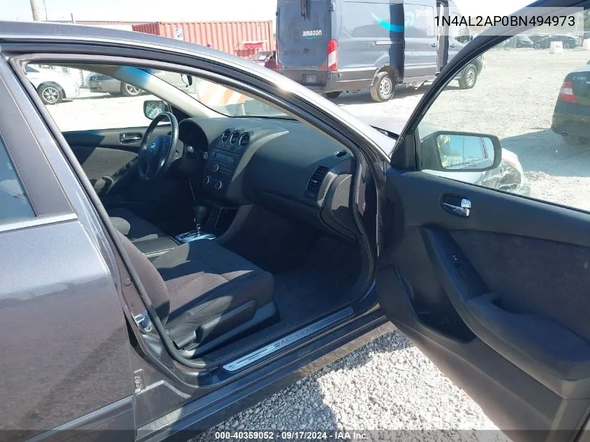 1N4AL2AP0BN494973 2011 Nissan Altima 2.5 S