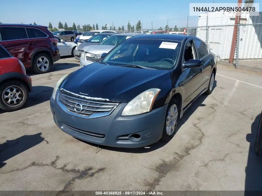 1N4AL2AP9BN504478 2011 Nissan Altima 2.5 S