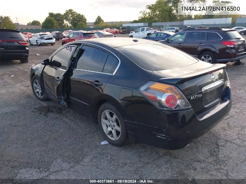 2011 Nissan Altima 2.5 S VIN: 1N4AL2AP7BN416500 Lot: 40373661