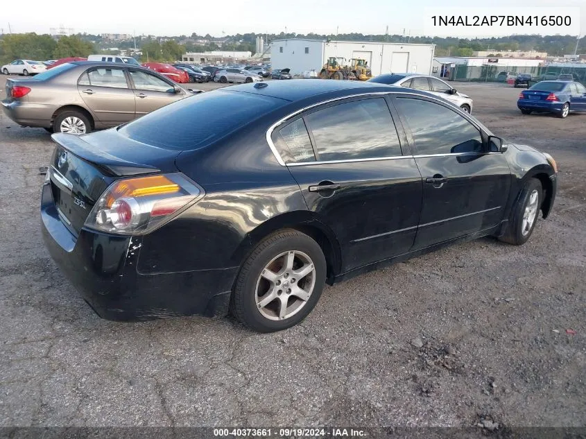 2011 Nissan Altima 2.5 S VIN: 1N4AL2AP7BN416500 Lot: 40373661