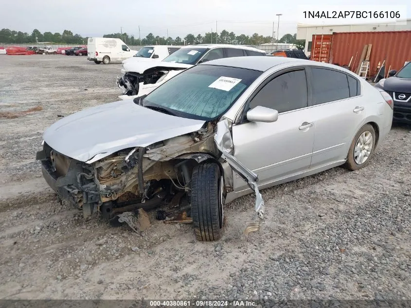 2011 Nissan Altima S VIN: 1N4AL2AP7BC166106 Lot: 40380861