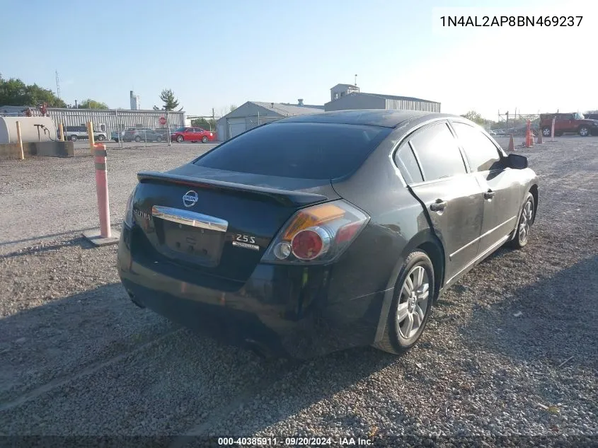 2011 Nissan Altima 2.5 S VIN: 1N4AL2AP8BN469237 Lot: 40385911