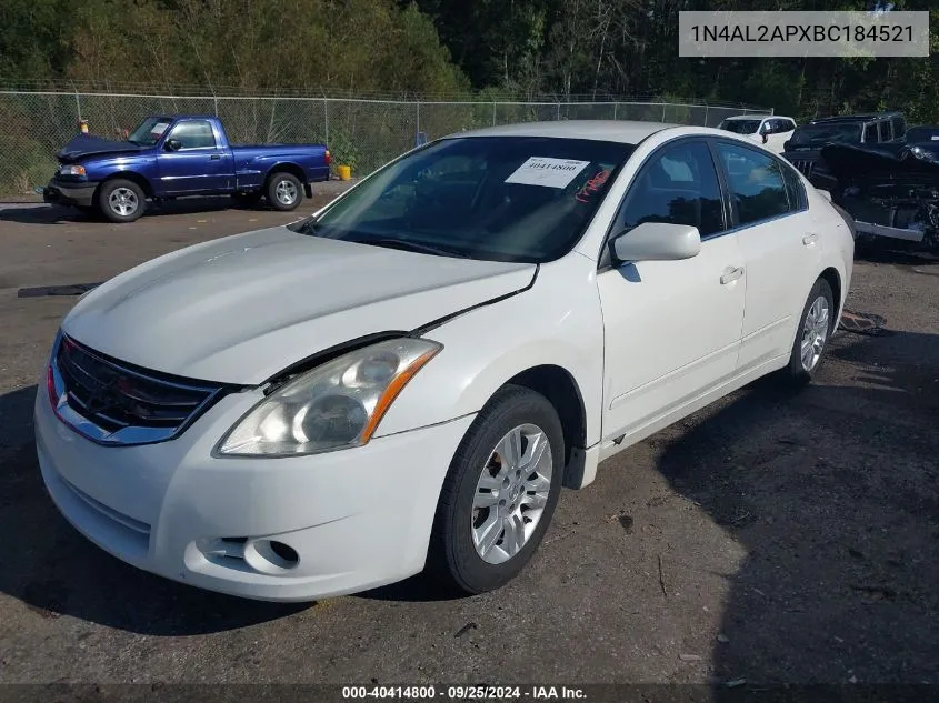 1N4AL2APXBC184521 2011 Nissan Altima 2.5 S