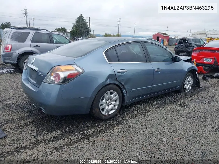 2011 Nissan Altima 2.5 S VIN: 1N4AL2AP3BN463295 Lot: 40425858