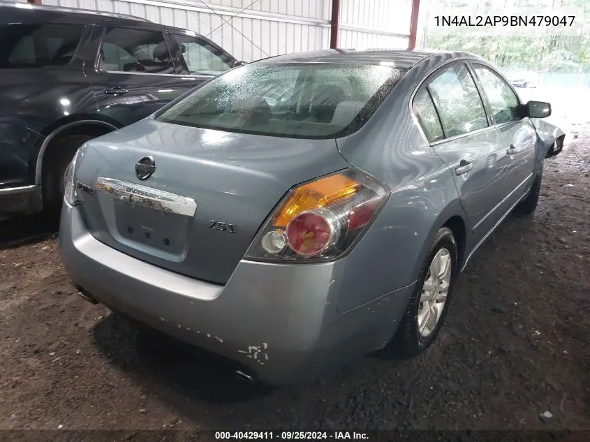 2011 Nissan Altima 2.5 S VIN: 1N4AL2AP9BN479047 Lot: 40429411