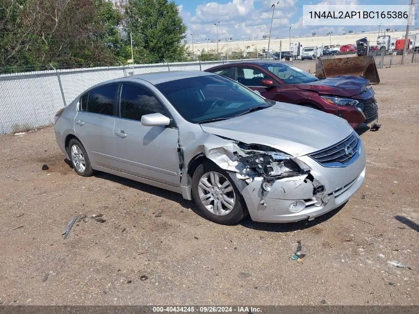 2011 Nissan Altima 2.5 S VIN: 1N4AL2AP1BC165386 Lot: 40434245