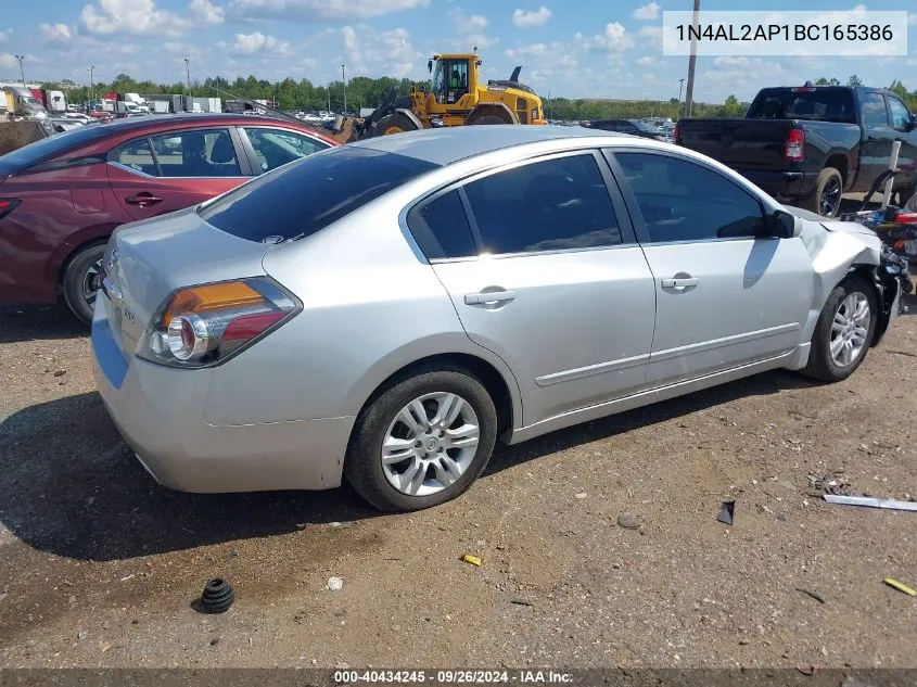 2011 Nissan Altima 2.5 S VIN: 1N4AL2AP1BC165386 Lot: 40434245