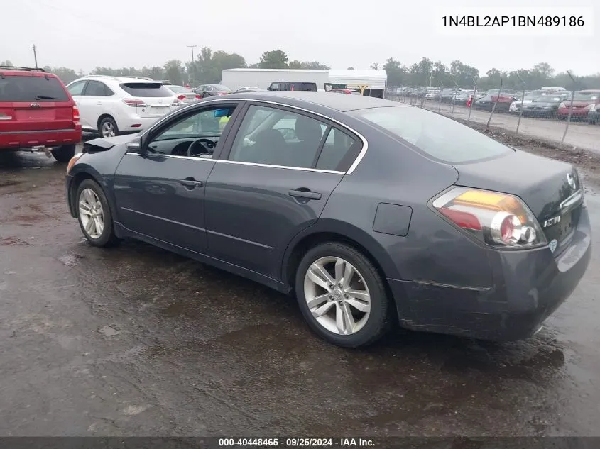 2011 Nissan Altima 3.5 Sr VIN: 1N4BL2AP1BN489186 Lot: 40448465