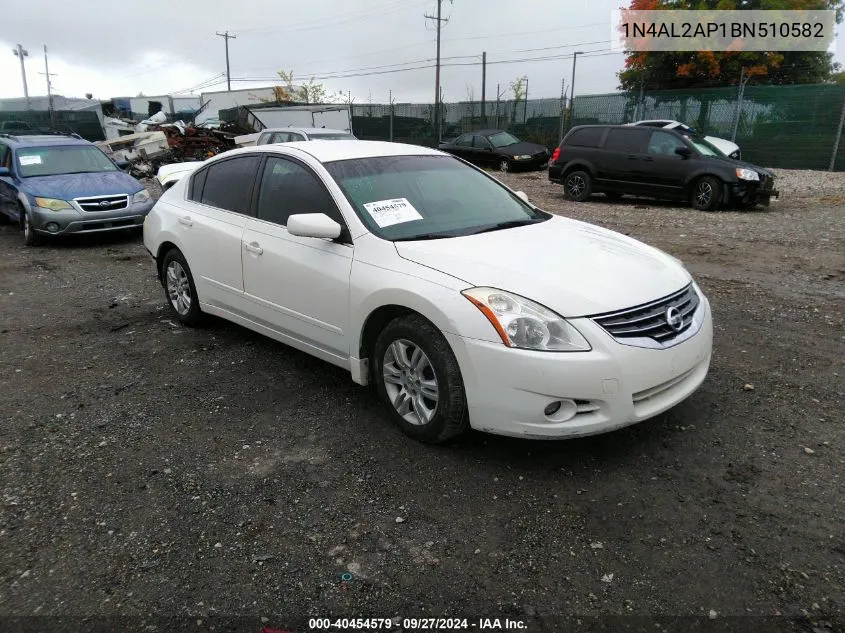 2011 Nissan Altima 2.5 S VIN: 1N4AL2AP1BN510582 Lot: 40454579