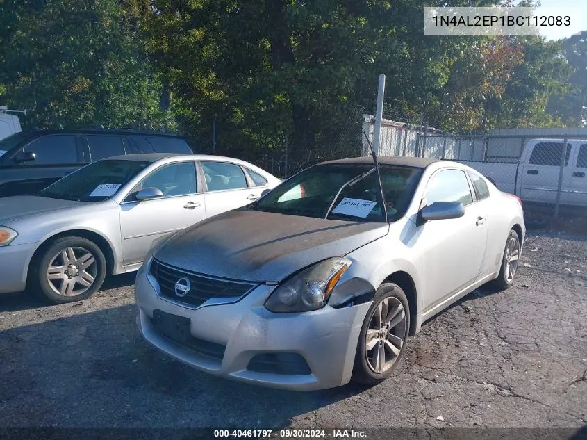 1N4AL2EP1BC112083 2011 Nissan Altima 2.5 S