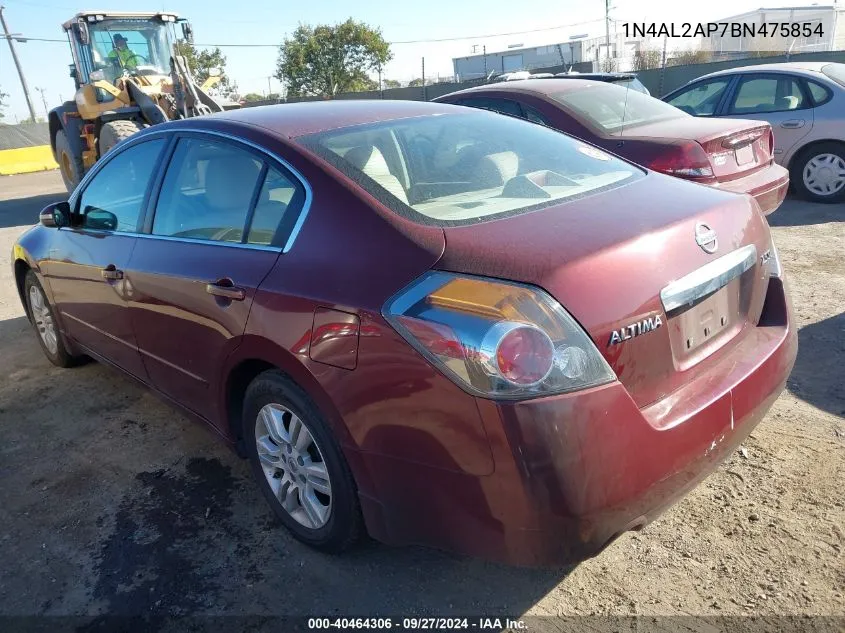 1N4AL2AP7BN475854 2011 Nissan Altima 2.5 S