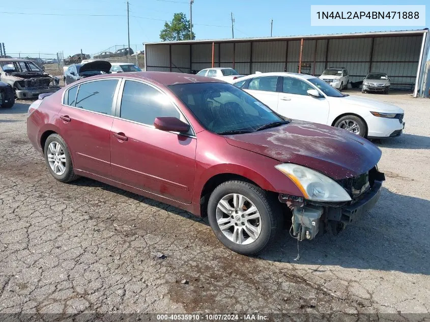 2011 Nissan Altima 2.5 S VIN: 1N4AL2AP4BN471888 Lot: 40535910