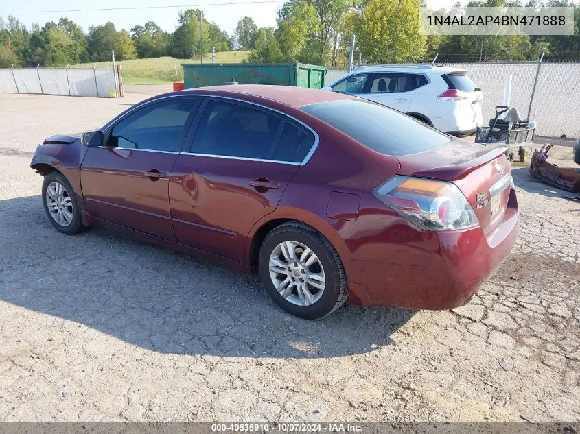 2011 Nissan Altima 2.5 S VIN: 1N4AL2AP4BN471888 Lot: 40535910