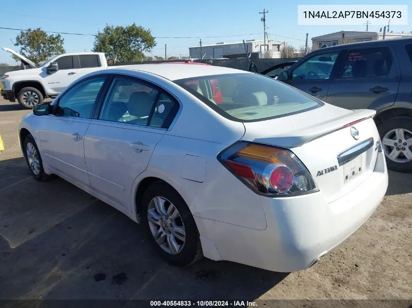 2011 Nissan Altima 2.5 S VIN: 1N4AL2AP7BN454373 Lot: 40554833