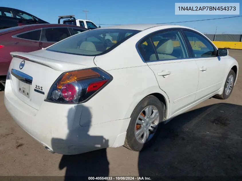 2011 Nissan Altima 2.5 S VIN: 1N4AL2AP7BN454373 Lot: 40554833