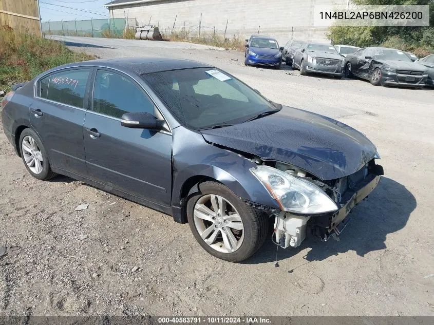 2011 Nissan Altima 3.5 Sr VIN: 1N4BL2AP6BN426200 Lot: 40583791