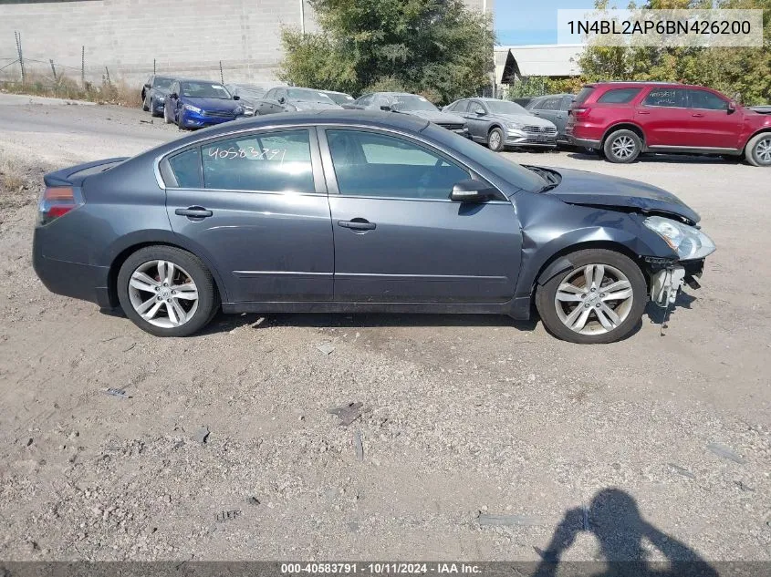 2011 Nissan Altima 3.5 Sr VIN: 1N4BL2AP6BN426200 Lot: 40583791