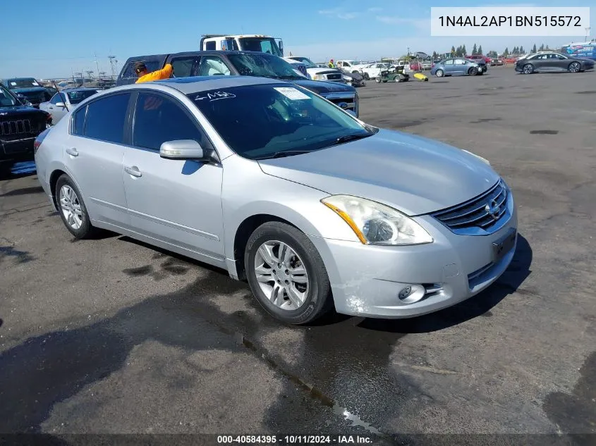 2011 Nissan Altima 2.5 S VIN: 1N4AL2AP1BN515572 Lot: 40584395