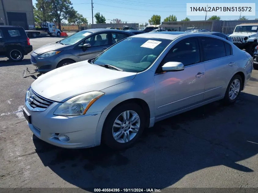 2011 Nissan Altima 2.5 S VIN: 1N4AL2AP1BN515572 Lot: 40584395