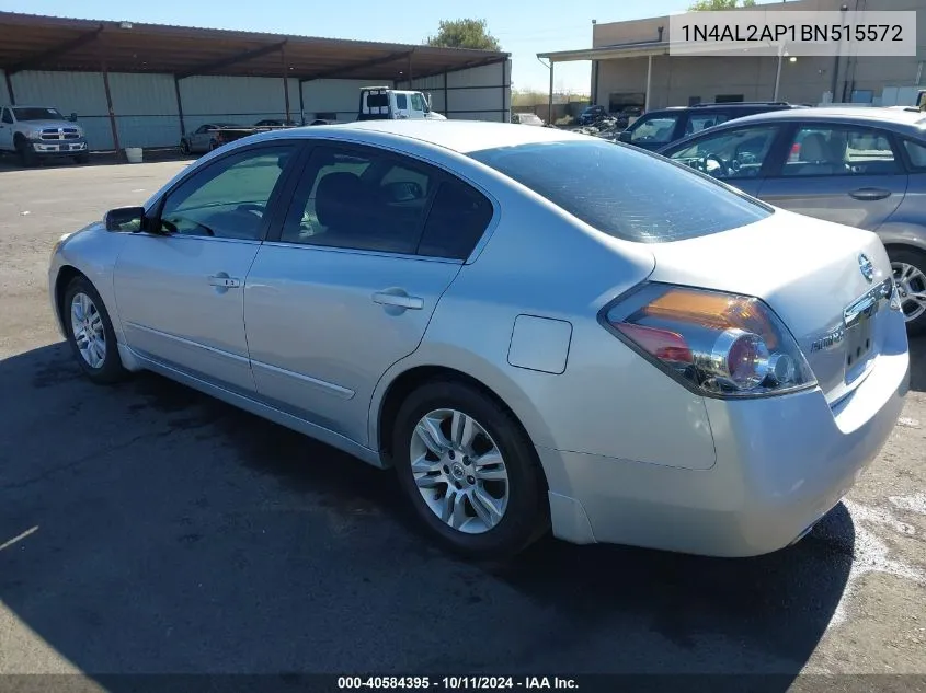 2011 Nissan Altima 2.5 S VIN: 1N4AL2AP1BN515572 Lot: 40584395