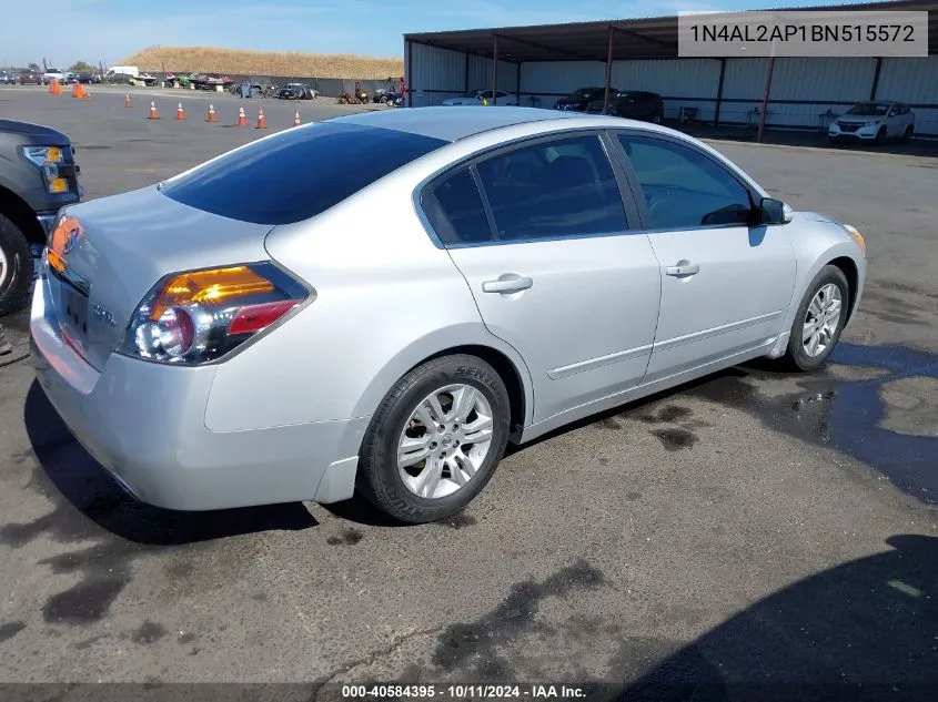 2011 Nissan Altima 2.5 S VIN: 1N4AL2AP1BN515572 Lot: 40584395