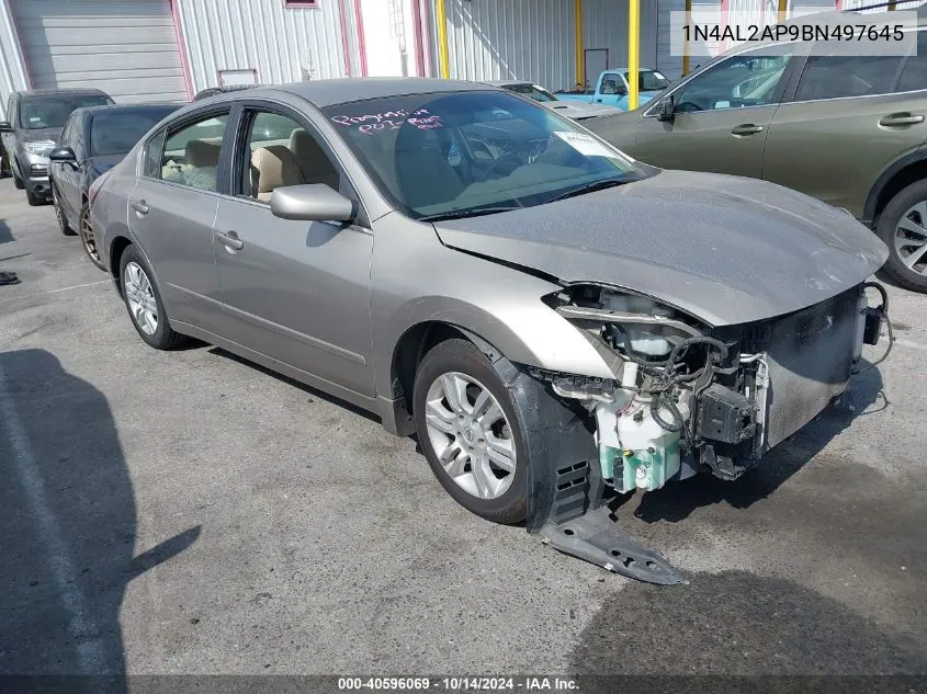 2011 Nissan Altima 2.5 S VIN: 1N4AL2AP9BN497645 Lot: 40596069