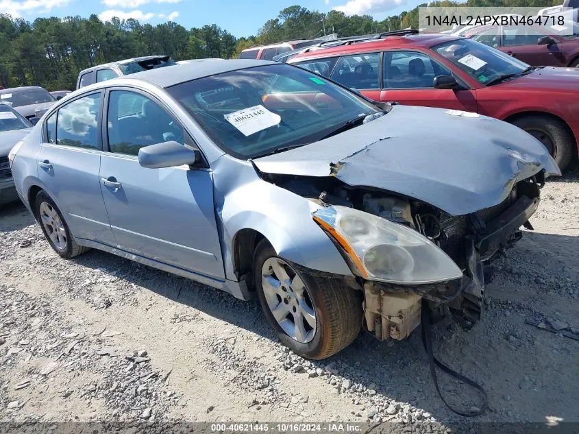 2011 Nissan Altima 2.5 S VIN: 1N4AL2APXBN464718 Lot: 40621445