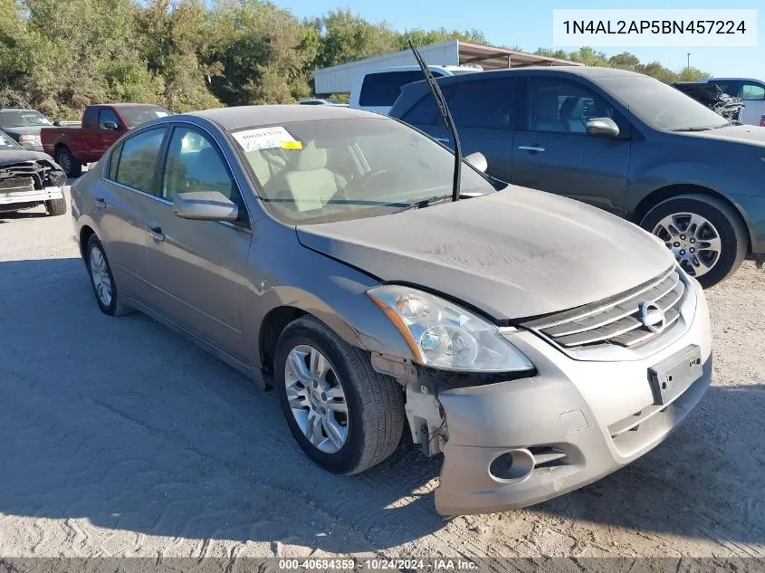 1N4AL2AP5BN457224 2011 Nissan Altima S