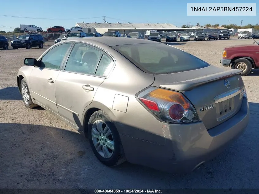 1N4AL2AP5BN457224 2011 Nissan Altima S