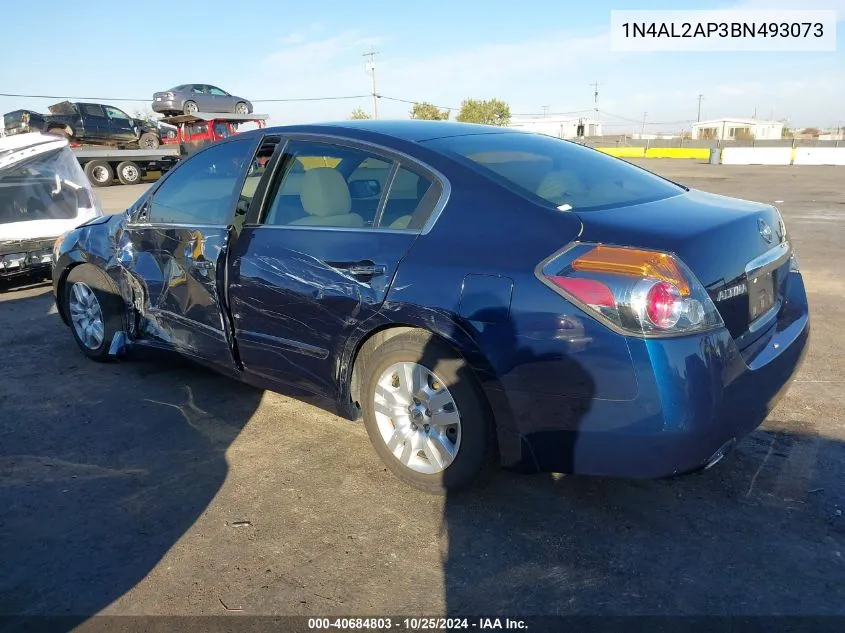 2011 Nissan Altima 2.5 S VIN: 1N4AL2AP3BN493073 Lot: 40684803