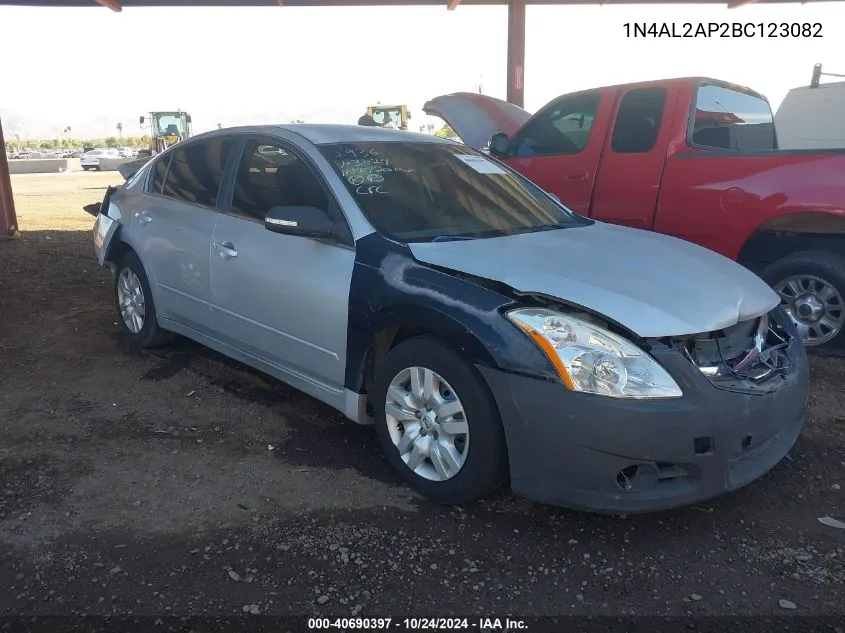 2011 Nissan Altima 2.5 S VIN: 1N4AL2AP2BC123082 Lot: 40690397