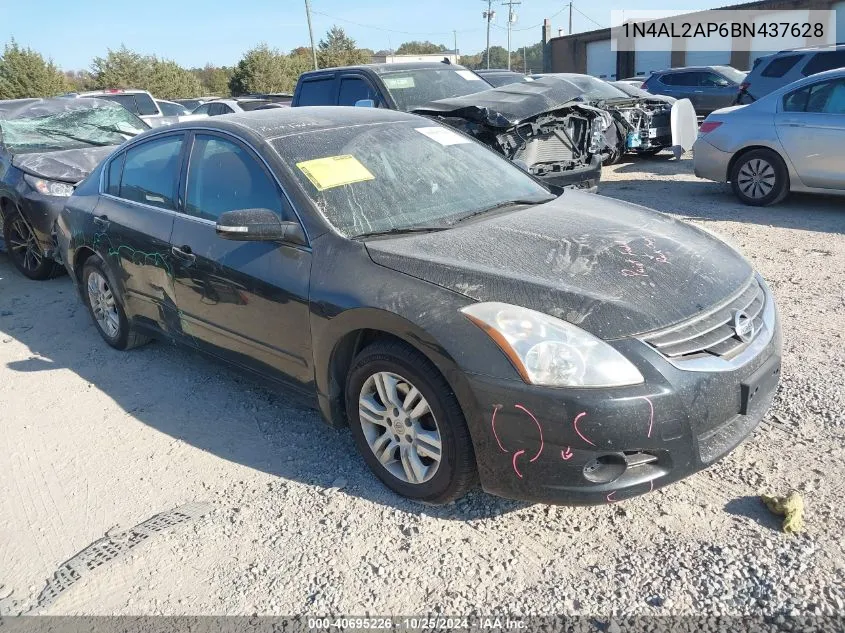 2011 Nissan Altima 2.5 S VIN: 1N4AL2AP6BN437628 Lot: 40695226