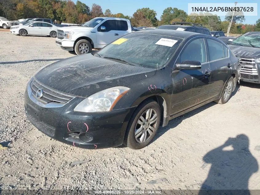 2011 Nissan Altima 2.5 S VIN: 1N4AL2AP6BN437628 Lot: 40695226