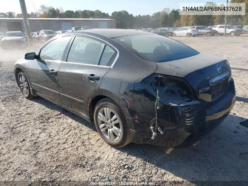 2011 Nissan Altima 2.5 S VIN: 1N4AL2AP6BN437628 Lot: 40695226