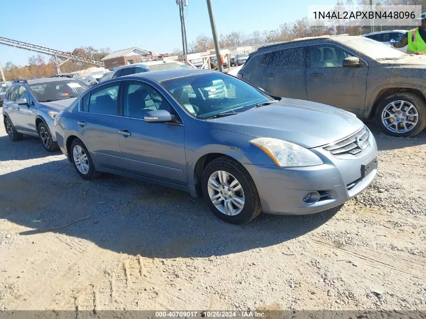 2011 Nissan Altima 2.5 S VIN: 1N4AL2APXBN448096 Lot: 40709017